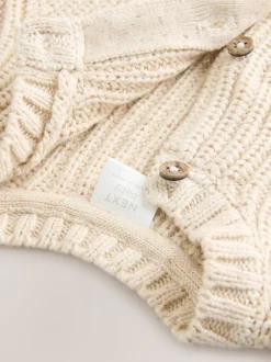 Next Neutre Milk Club - Cardigan épais brodé en maille pour bébé Hot