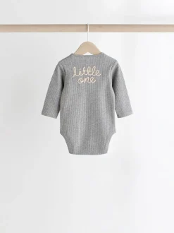 Next Neutre Milk Club - Lot de 3 bodys bébé New