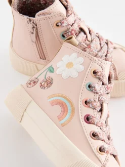 Next Neutre Personnage Applique - Baskets montantes Online