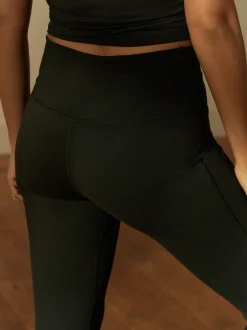 Next Noir - Active Wrap Waist Flared Leggings Best
