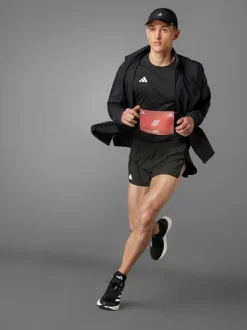 adidas Noir - Adizero Essentials Running Split Shorts Discount