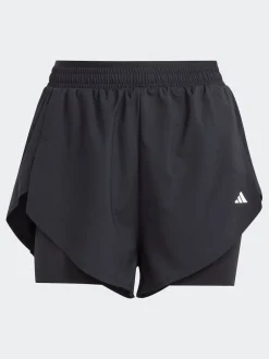 adidas Noir - Entraînement 2-en1 Short Clearance