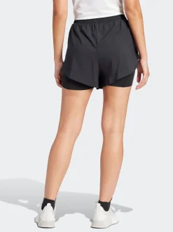 adidas Noir - Entraînement 2-en1 Short Clearance