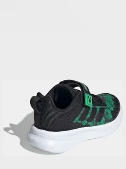 adidas Noir - Minecraft Forarun 4.0 Baskets enfant