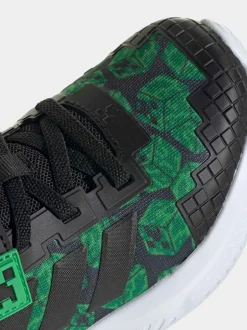 adidas Noir - Minecraft Forarun 4.0 Baskets enfant