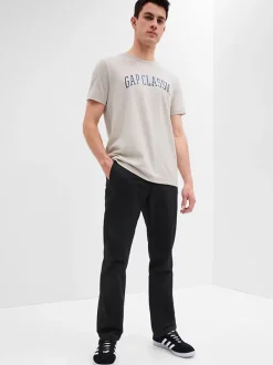 Gap Noir - Ajustement droit - Extensible Essentiel Pantalon chino New