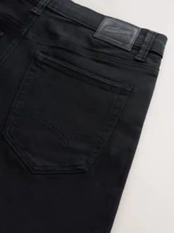 Next - Ajustement droit - Jean Motionflex Noir Clearance