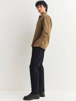 Next - Ajustement droit - Jean Motionflex Noir Clearance