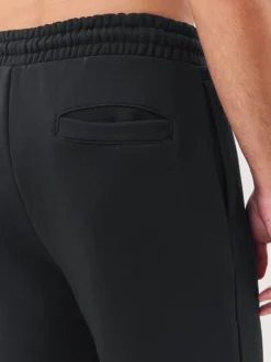 Next - Ajustement droit - Pantalon de jogging épais décontracté à dos brossé Noir New
