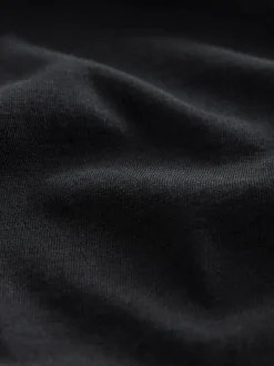 Next - Ajustement régulier - Lot de t-shirts essentiels en coton 6 Noir Outlet