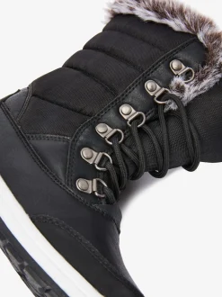 Next Noir - Après-skis doublés en fausse fourrure chaude et imperméables Discount