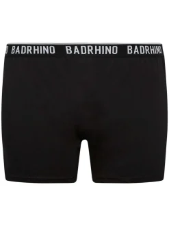 BadRhino Big & Tall Noir - Paquets de caleçons 5 Hot