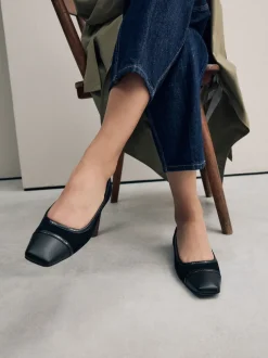 Next Noir - Ballerines à bout carré Online