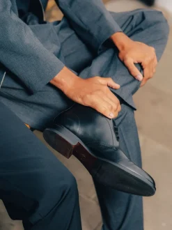 Base London Noir - Bottes chukka Wallis New