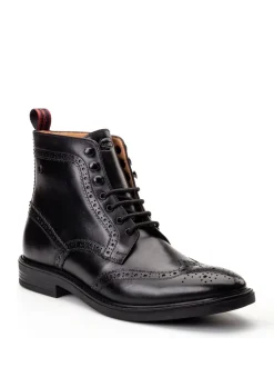 Base London Noir - Bristol Brogue Boot Best