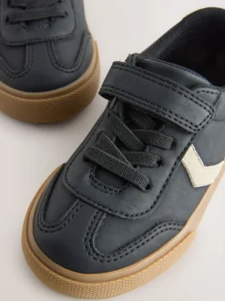 Next Noir - Baskets à lacets élastiques à fermeture tactile Online