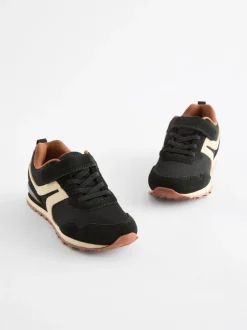 Next Noir - Baskets à lacets élastiques à une bride Best