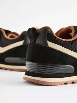 Next Noir - Baskets à lacets élastiques à une bride Best