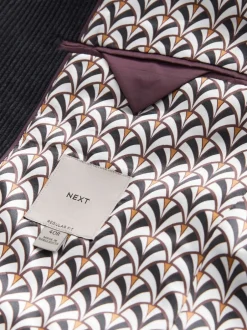 Next Noir - Blazer en velours côtelé Outlet