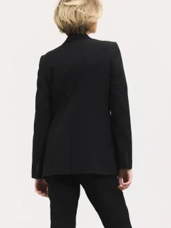 Next Noir - Blazer simple boutonnage en laine Outlet