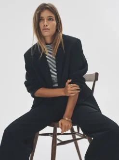 The Set Noir - Blazer à simple boutonnage Clearance