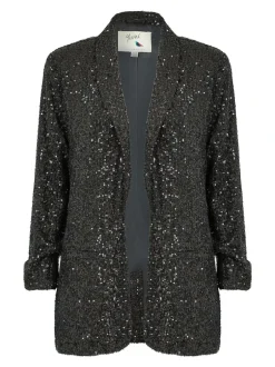 Yumi Noir - Blazer Sequin avec poches Best