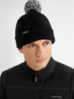 Calvin Klein Golf Noir - Bonnet Linden Bobble Online