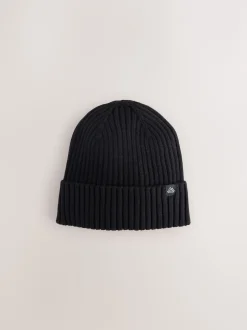 Next - Bonnet tricoté (1-16ans) Noir Outlet