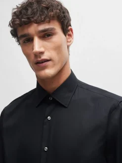BOSS Noir - Joe Coupe classique Extensible Poplin Oxford Chemises Online