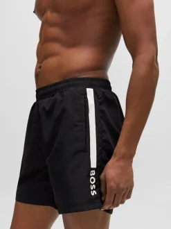 BOSS Noir - Short de bain à séchage rapide Sale