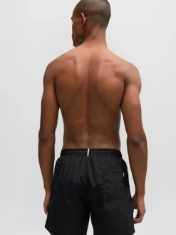 BOSS Noir - Short de bain à séchage rapide Sale
