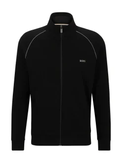 BOSS Noir - Veste en coton extensible New