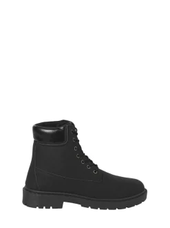 JACK & JONES Noir - Bottes à lacets New