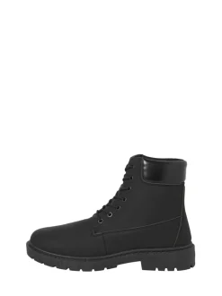 JACK & JONES Noir - Bottes à lacets New