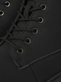 JACK & JONES Noir - Bottes à lacets New