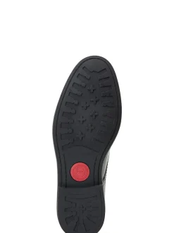 Base London Noir - Bottes Plymouth à Embout Hot