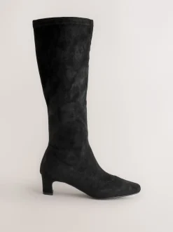Next Noir - Bottes chaussettes Forever Comfort® à bout ciselé Clearance