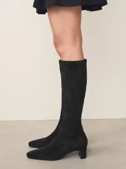 Next Noir - Bottes chaussettes Forever Comfort® à bout ciselé Discount