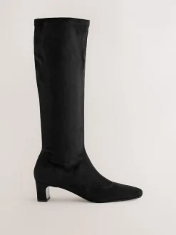 Next Noir - Bottes chaussettes Forever Comfort® à bout ciselé Discount