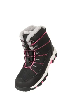 Mountain Warehouse Noir - Bottes de neige imperméables Comet New