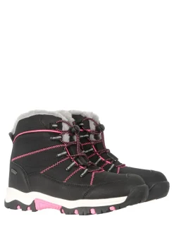 Mountain Warehouse Noir - Bottes de neige imperméables Comet New