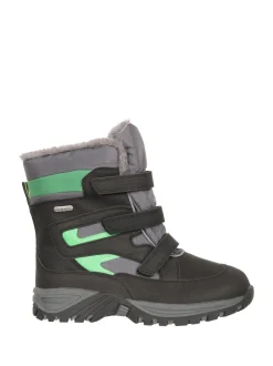 Mountain Warehouse Noir - Bottes de neige imperméables Chill Discount
