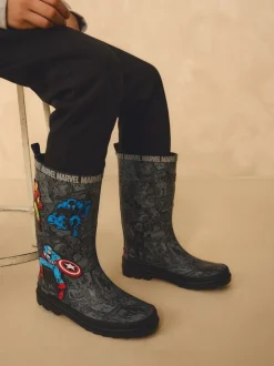 Next Noir - Bottes de pluie imprimées Marvel Comic Online