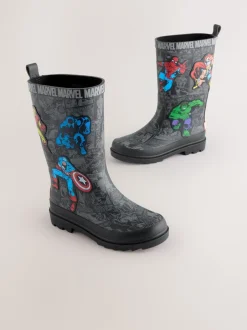 Next Noir - Bottes de pluie imprimées Marvel Comic Online