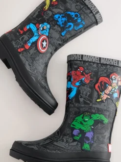 Next Noir - Bottes de pluie imprimées Marvel Comic Online