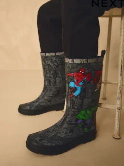 Next Noir - Bottes de pluie imprimées Marvel Comic Online