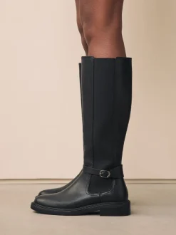 Next Noir - Bottes d’équitation Forever Comfort® à boucle Clearance