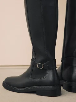 Next Noir - Bottes d’équitation Forever Comfort® à boucle Clearance