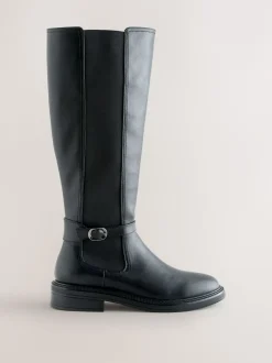 Next Noir - Bottes d’équitation Forever Comfort® à boucle Clearance
