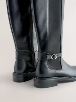 Next Noir - Bottes d’équitation Forever Comfort® à boucle Clearance